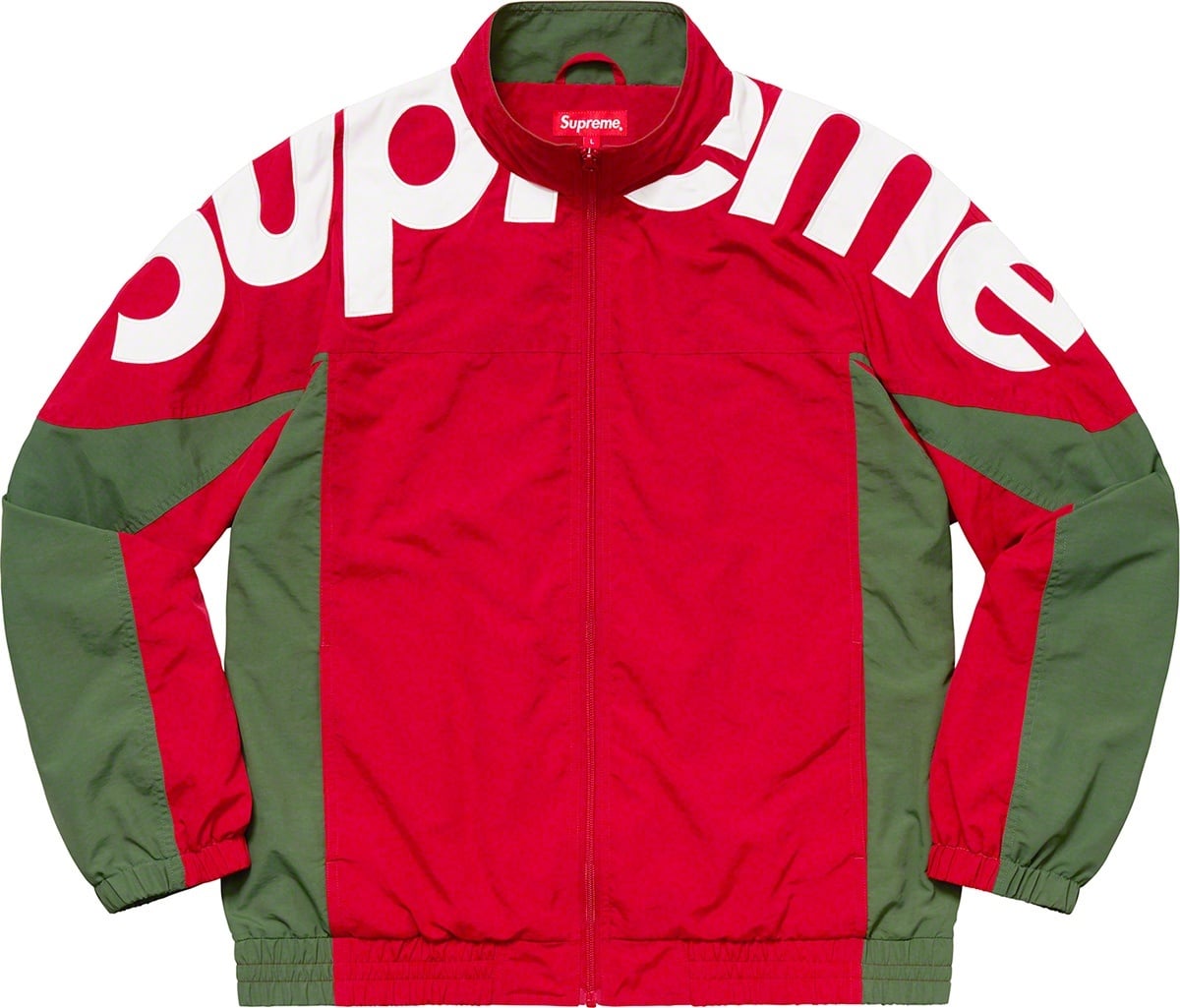 Shoulder Logo Track Jacket view 7